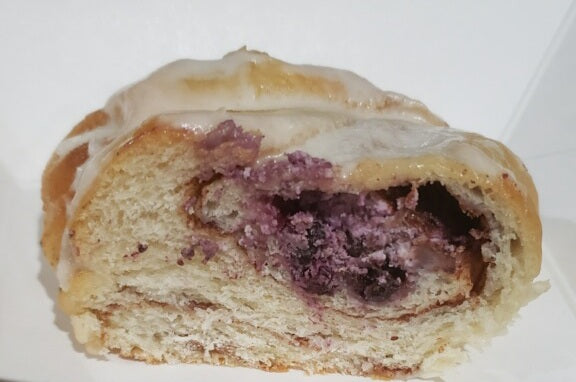 Blueberry Goat Cheese King Cake