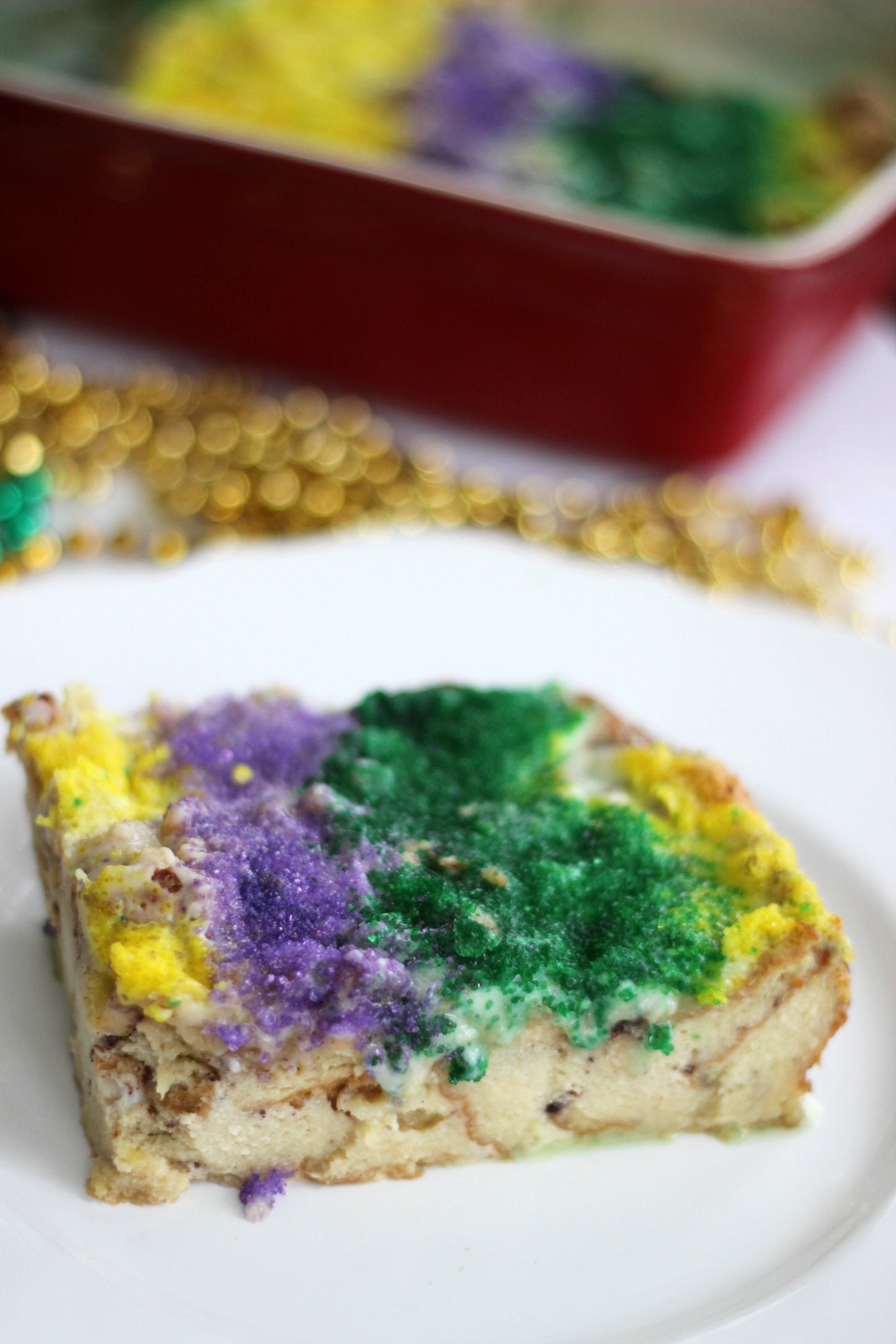 King Cake Bread Pudding (Half Pan)