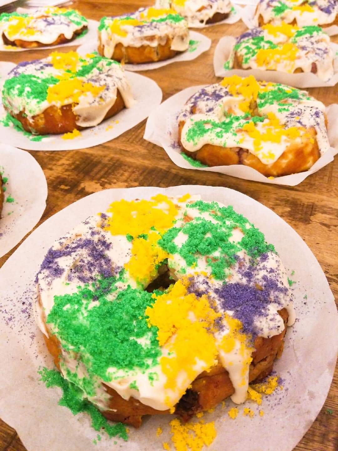 Cream Cheese Keteaux "Queen Cake" King Cake