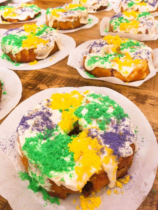 Cream Cheese Keteaux "Queen Cake" King Cake