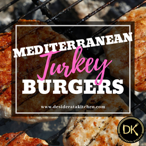 Mediterranean Turkey Burger