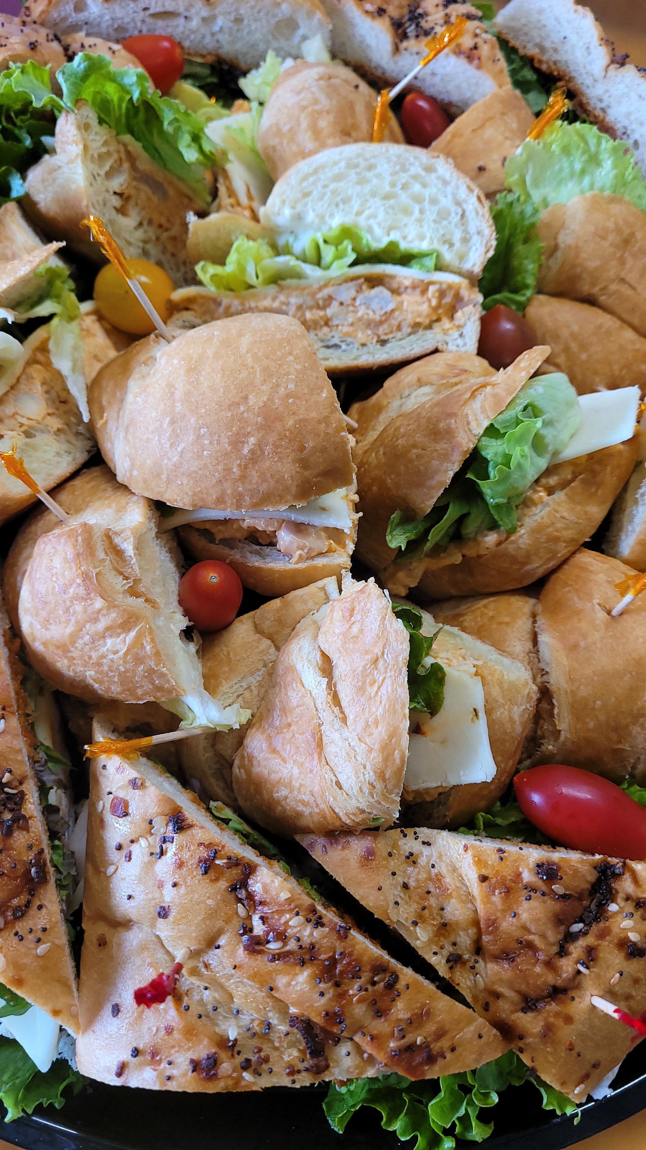Gourmet Sandwich Platter (24 halves)