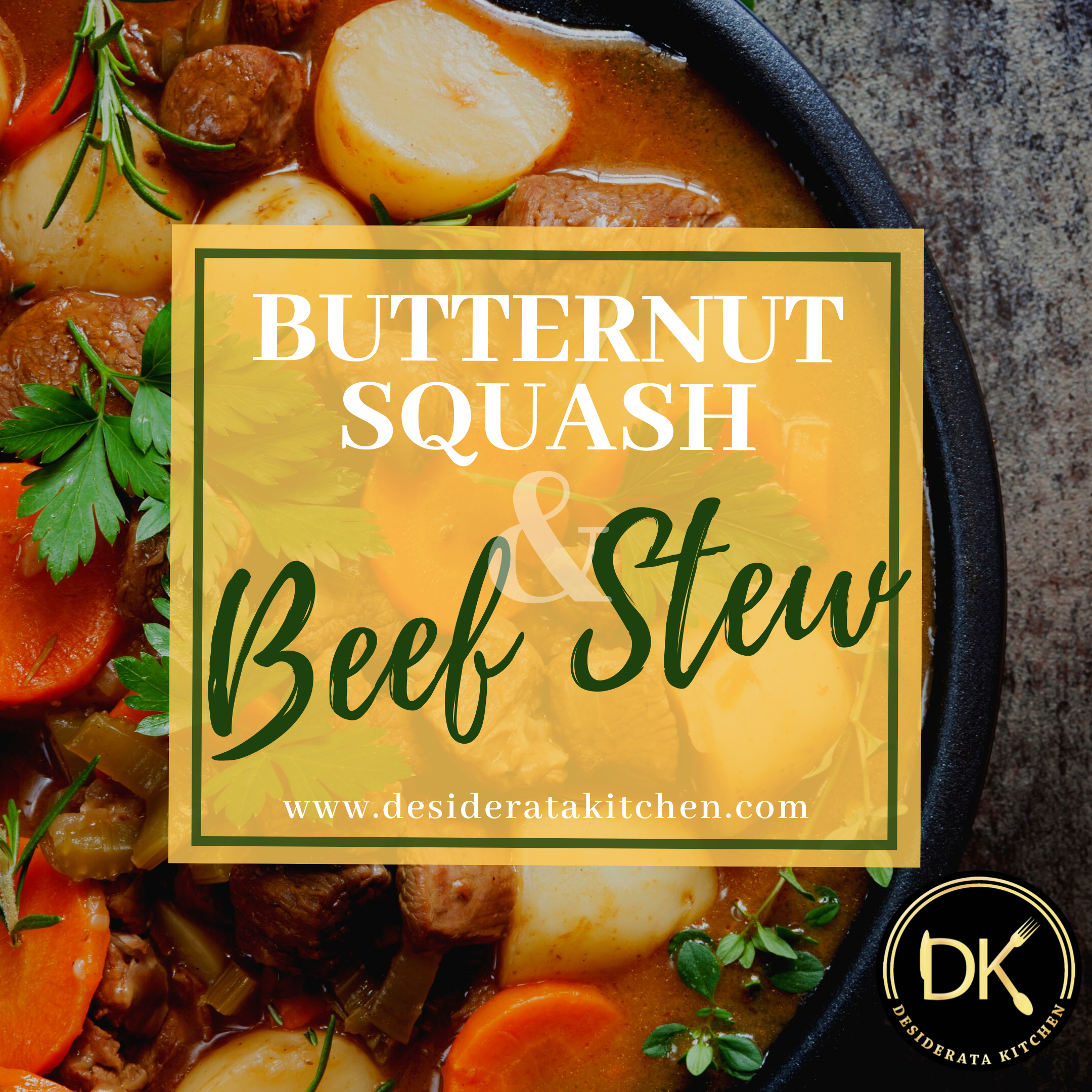 Butternut Squash and Beef Stew