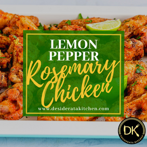 Lemon Pepper Rosemary Chicken