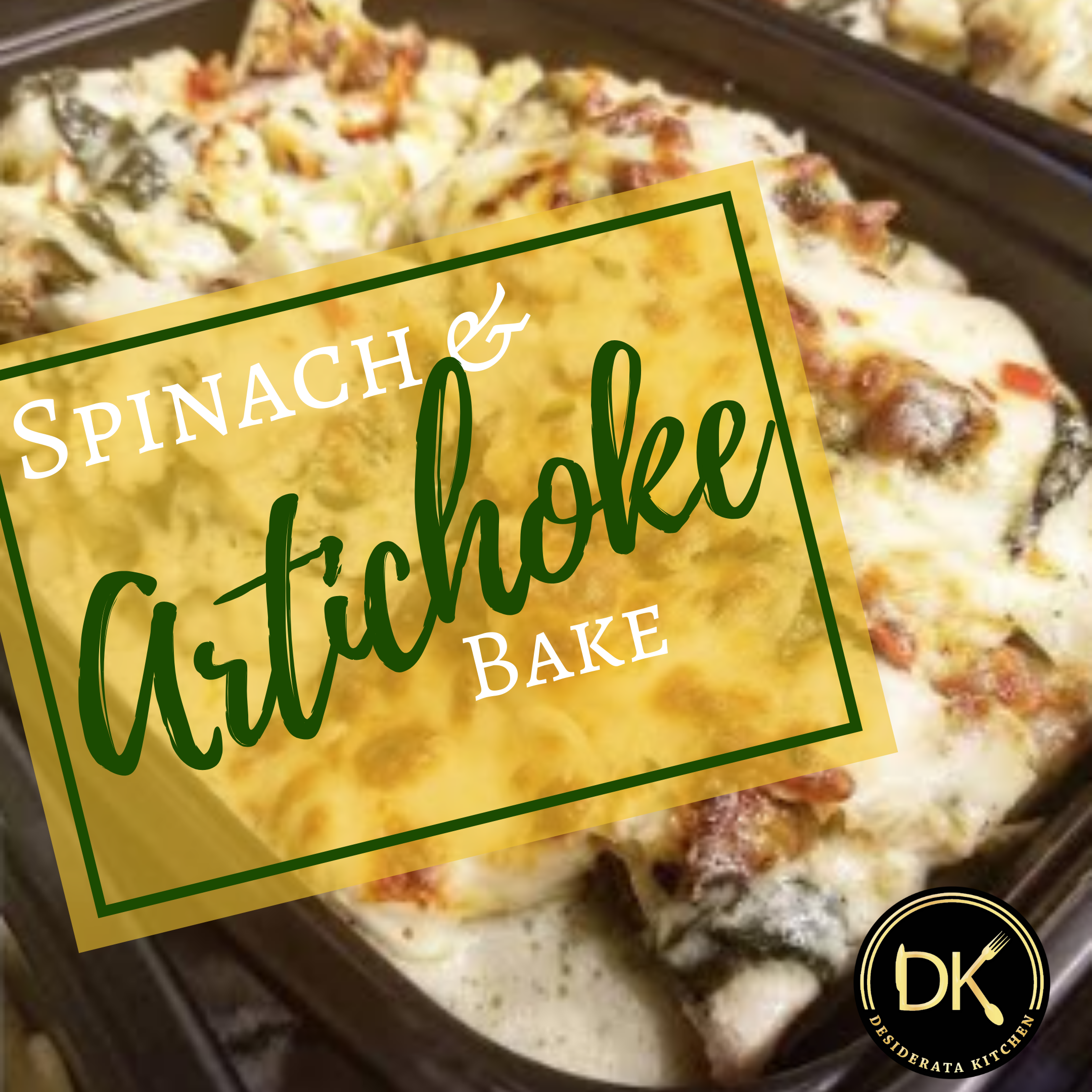 Spinach & Artichoke Chicken Bake